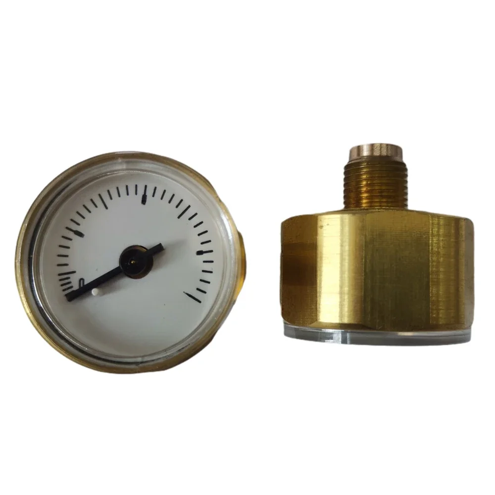 EDgun 28mm Precyzyjny miernik ciśnienia powietrza Manometr FX 350Bar z gwintem 1/8'' BSP lub M10 — 2