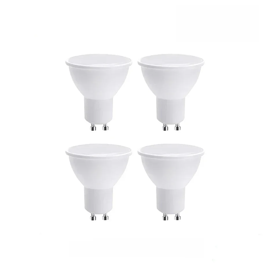 High Lumen Indoor LED Spotlight Bulb, Energy Saving Lights, ângulo de feixe de 180 graus, GU10, 220V