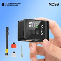 XOSS AirCube 120PSI Mini bomba de aire portátil para bicicleta con válvulas Schrader Presta inflador de aire recargable accesorios para bicicleta