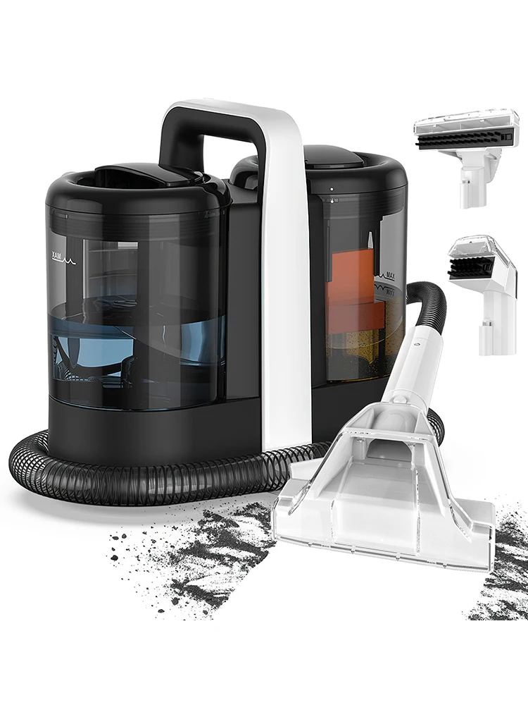 Fleckenreiniger 750W 11/15Kpa Handstaubsauger für Teppiche, Sofas und Vorhänge, Integriertes Sprüh- und Sauggerät, Reinigungswerkzeug für den Haushalt