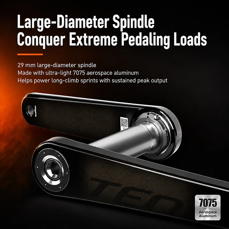 Magene TEO P515 Spider Power Meter Crankset Carbon Fiber Crank Power Meter High Performance High Precision Road Bike Power Meter - view 2