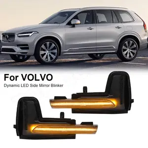 カーフォグランプフレーム,ブラッククローム,ボルボxc90用スペアパーツ,改造,2020-2023 - AliExpress