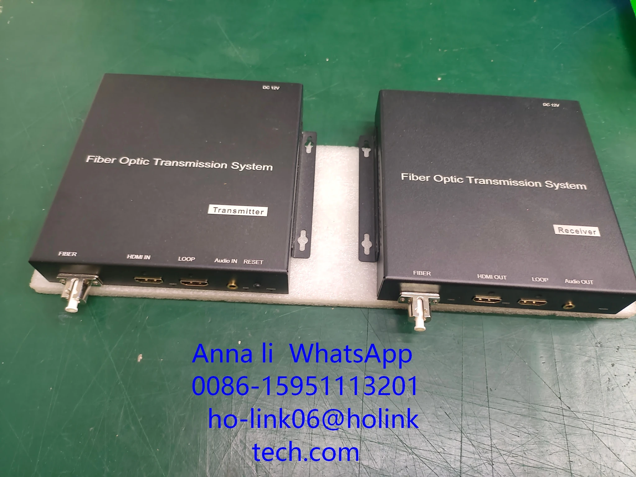 1 channel 4K60Hz HDMI video with local loop out;1 channel forward 3.5mm audio 4K60Hz HDMI Fiber Optic Converter