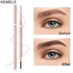 1.5mm Ultra Fine Double-Ended Eyebrow Pencil (Kemelo) Wodoodporny, odporny na pot, długotrwały profesjonalny makijaż oczu dla kobiet