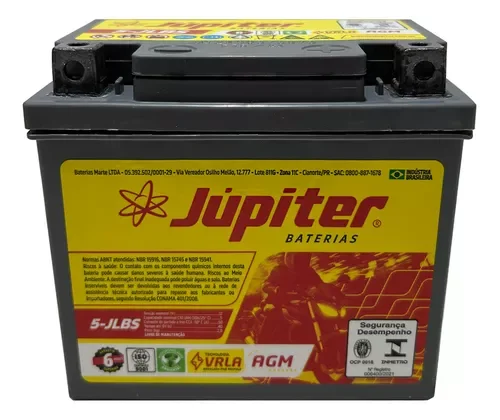 Jupiter Moto 5lbs Honda CG Batterie Titan Lüfter