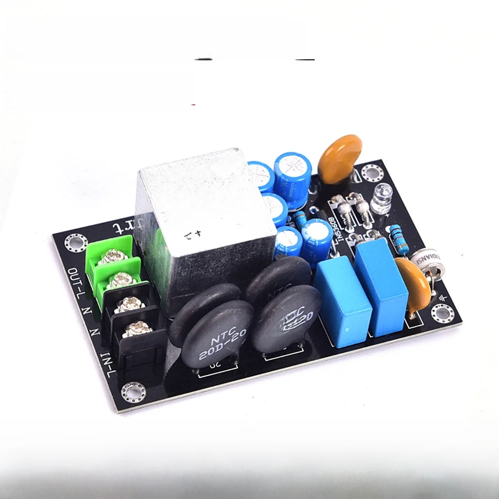 AC 110V 220V 2000W Netzteil Soft Start Board Für 1969 Verstärker Lautsprecher AMP DIY 100A hohe strom Relais Donner Schutz