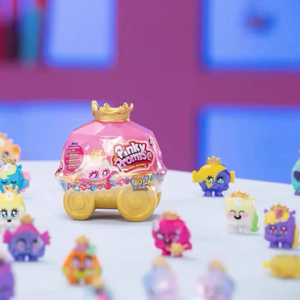 بينكي وعد مفاجأة صندوق أعمى اللعب النقل الملكي تاج الهوايات عمل أرقام هدايا العيد للأطفال لعبة صندوق أعمى
