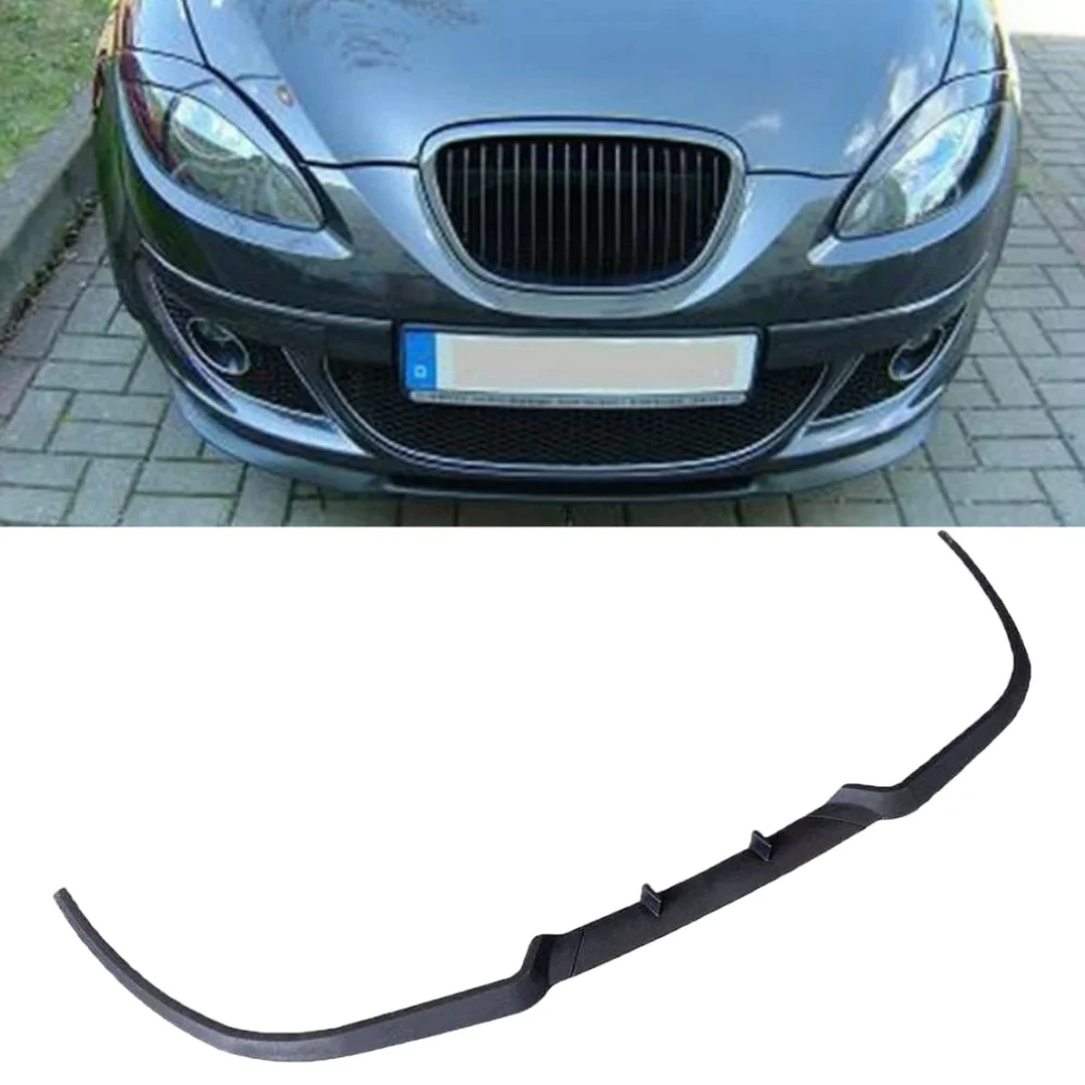 For SEAT LEON MK2 2 1P CUPRA R front SPOILER FRONT BUMPER Euro Spoiler lip Universal 3 PCs body kit tuning