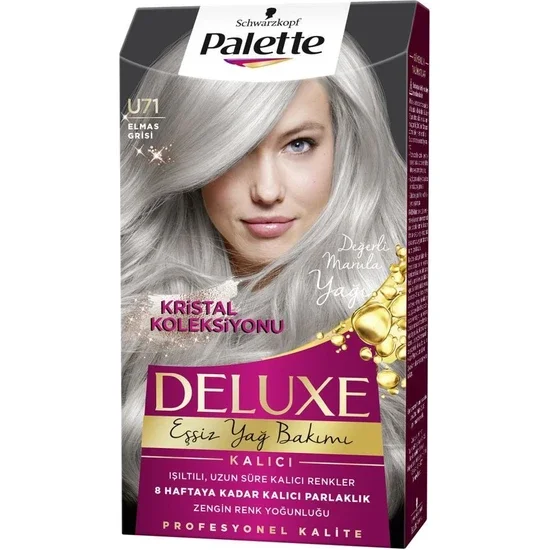 

Schwarzkopf Palette Deluxe U71 Diamond Gray Hair Color