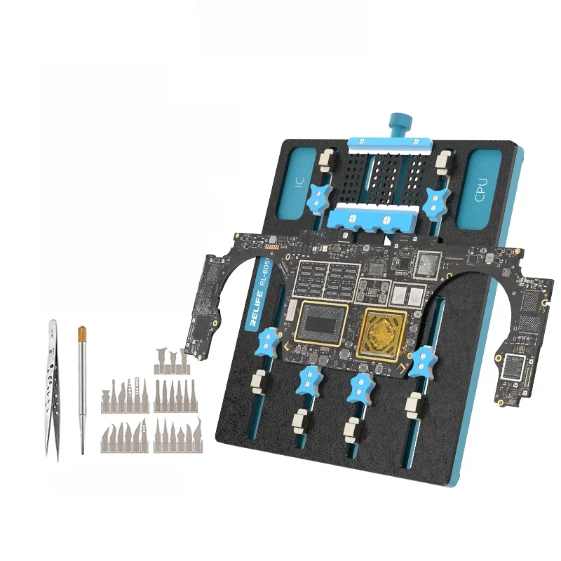 RELIFE RL-605 Pro fente de puce universelle fixation de carte mère ordinateur portable puce IC CPU carte mère support de carte de gabarit outils de réparation