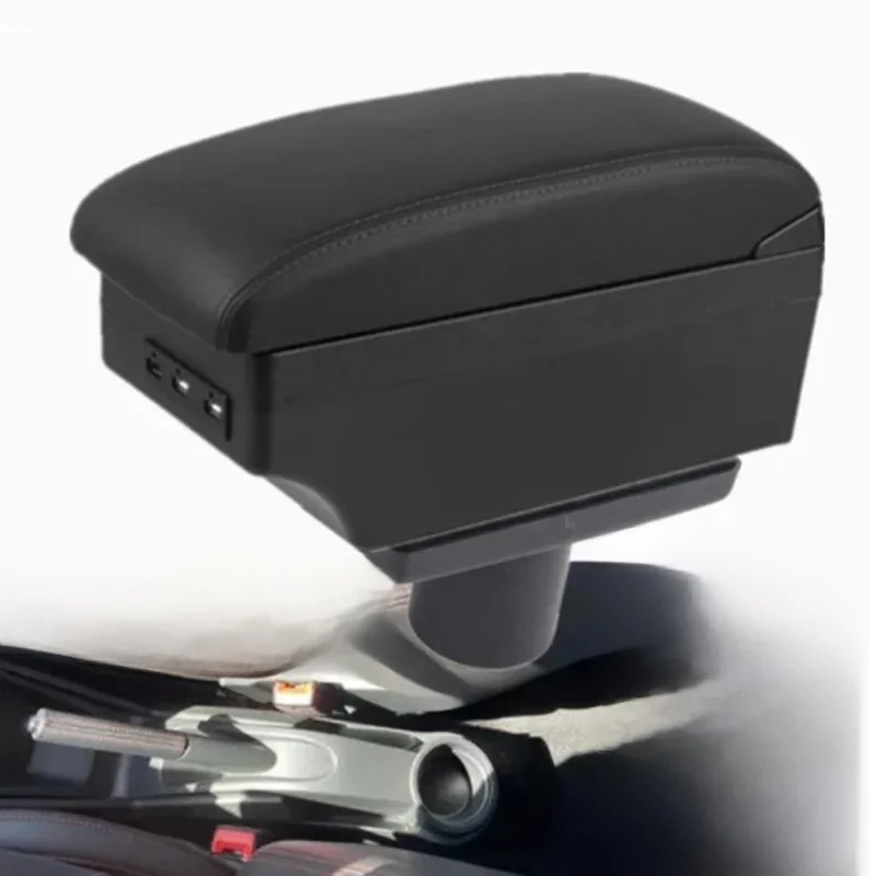 Voor Seat Ibiza Armsteun Doos Voor Seat Ibiza 6j Ibiza 6L Auto Armsteun Auto Opbergdoos 2010-2019 Gewijd retrofit Auto Accessoires - afbeelding 2