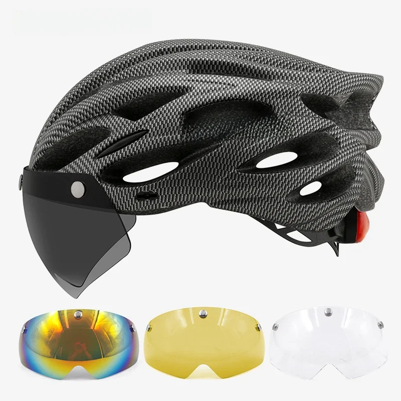 AliExpress CAIRBULL Cycling Helmet Light Road Mtb Mountain Bike Bicycle Led Helmet 54-62cm for Men Women Visored Bicycle