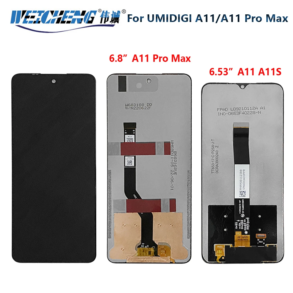 For UMIDIGI A11 Pro Max LCD Display Touch Screen UMI A9 Pro LCD For UMIDIGI A13 Pro LCD A15 UMIDIGI A7 A5 Pro A11S A13S Display