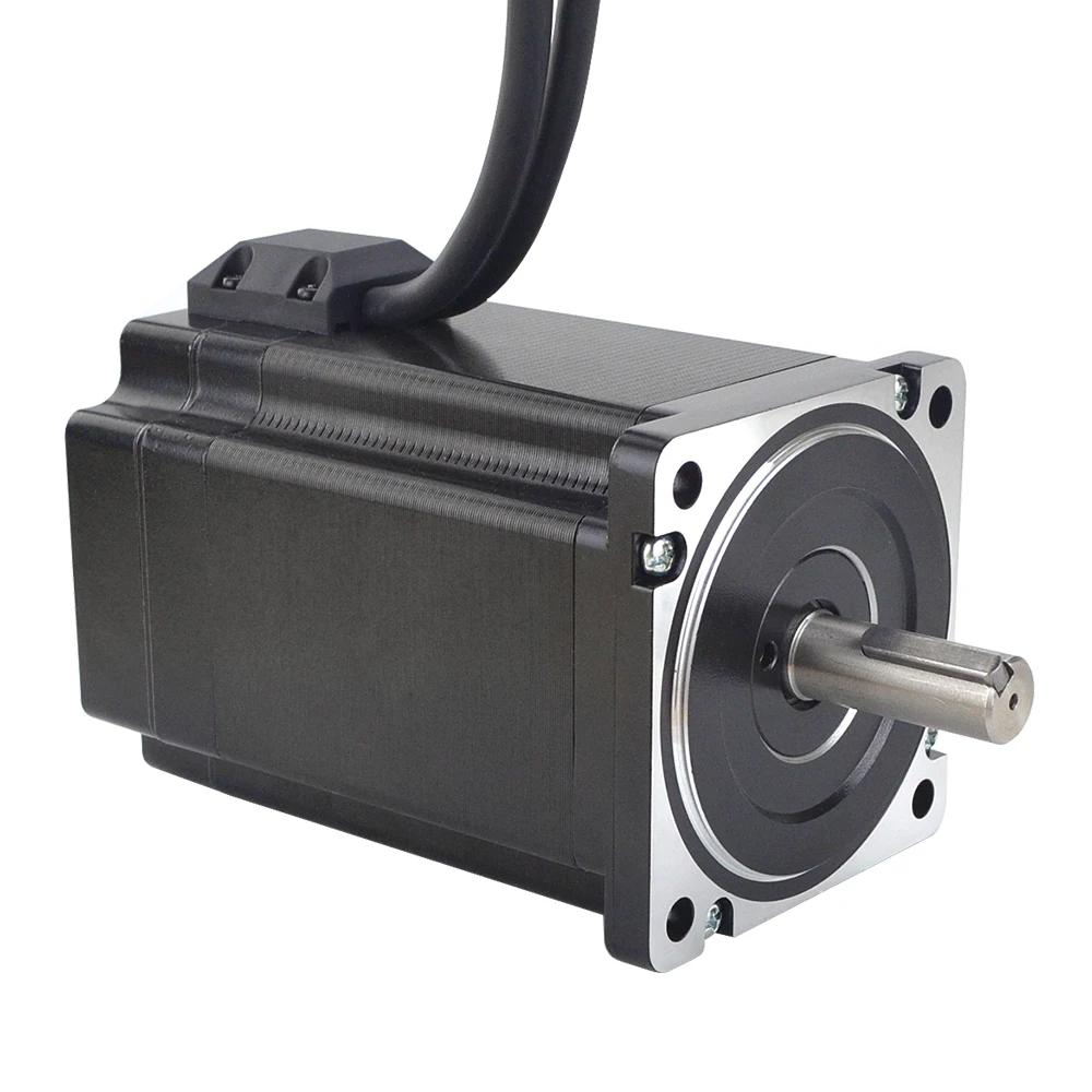 STEPPERONLINE Nema 34 Closed Loop Stepper Motor 8.5Nm with Optical Incremental Encoder 1000PPR