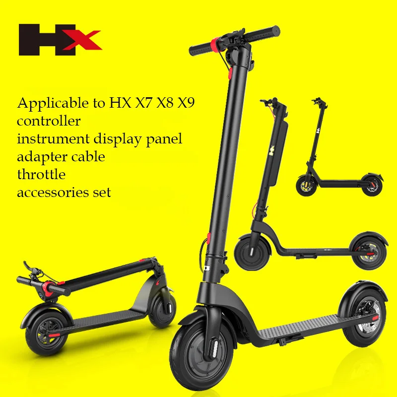 For HX X7/X8/X9 Electric Scooter 36V 20A Controller Dashboard Adapter Cable Throttle Update Accessories Replacement Parts Kit