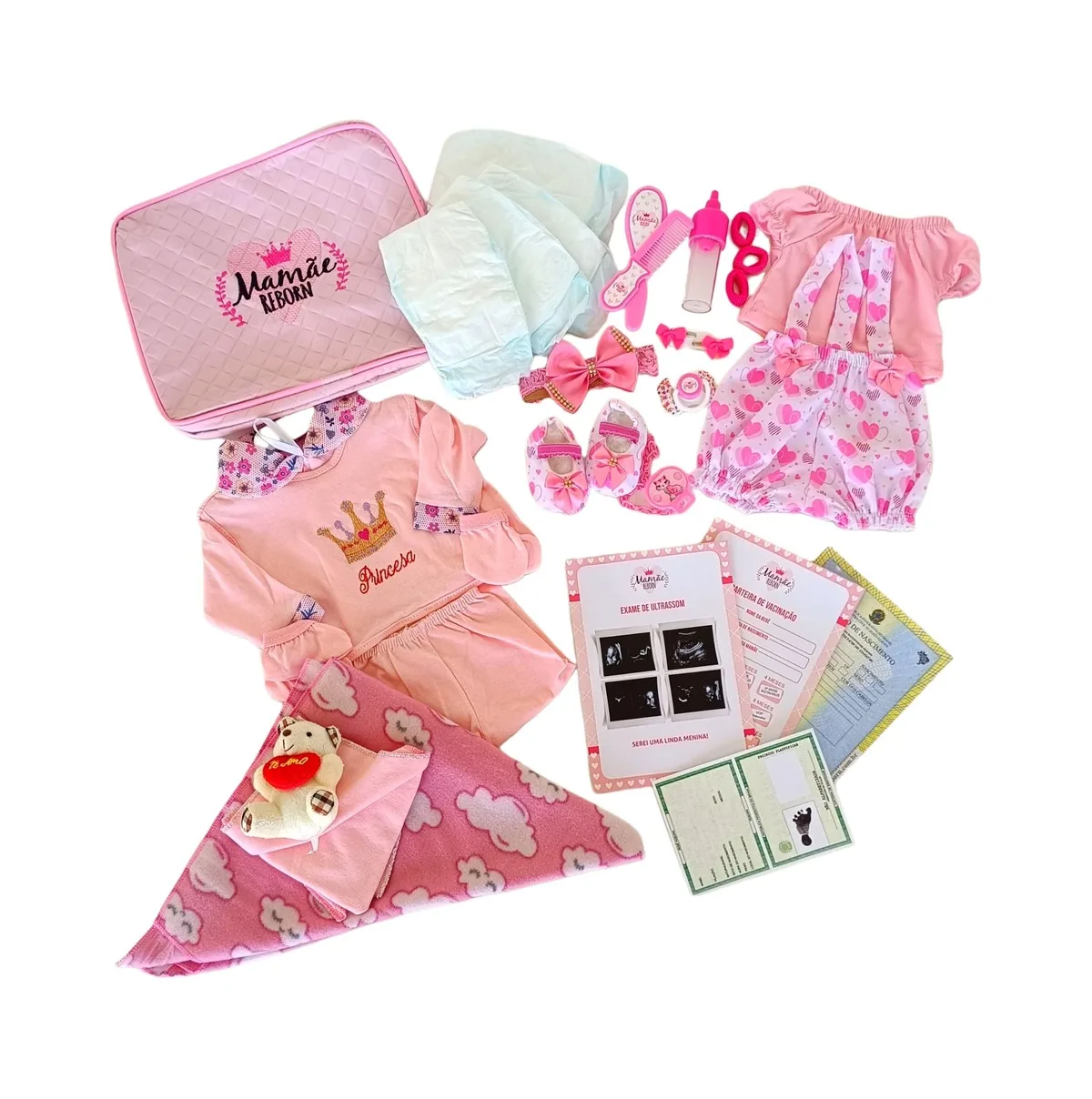 Realistic Reborn Baby Granny-29 Accessories