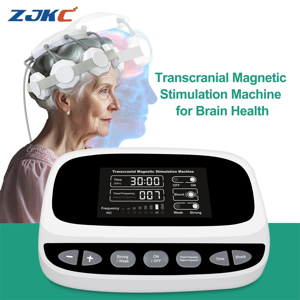 ZJKC TMS Stimulator New Treatments for Bipolar Disorder Schizophrenia Cognitive Therapy Cure for Anxiety Attack Depression