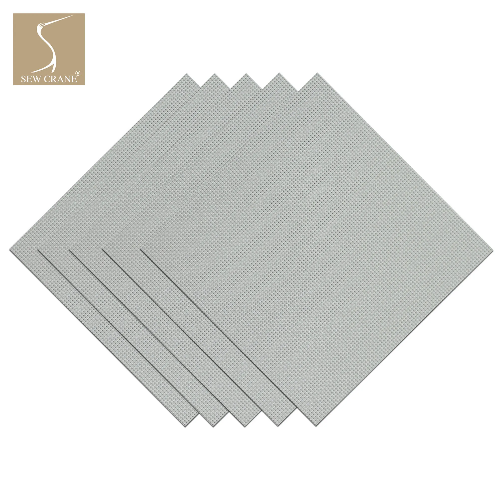 

Предварительно вырезанный пластиковый пакет Aida, 18 штук, белый, 30 см x 30 см