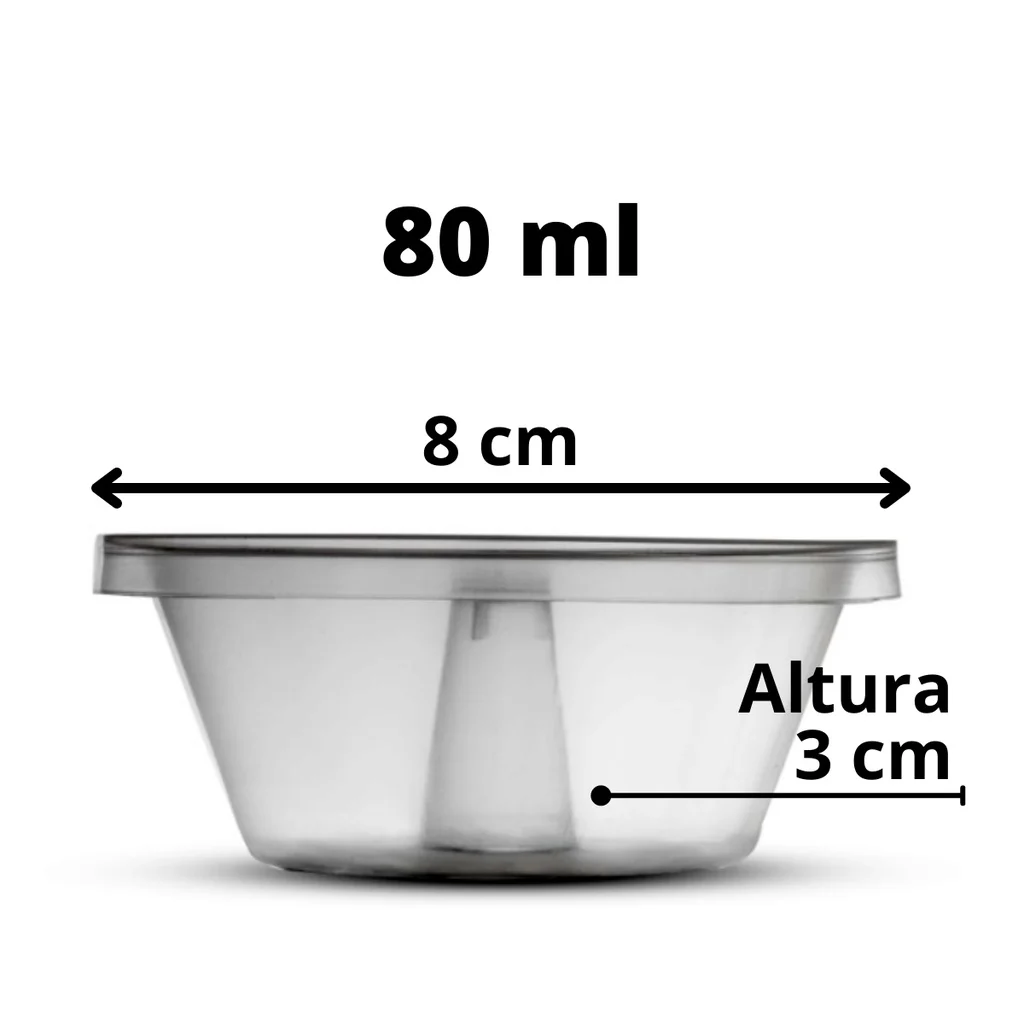 Forma Pudim Mini 80ml 40 Unidades Forneável C/ Tampa Plastilania: تقييم شامل لاستخدامها في المطبخ المنزلي