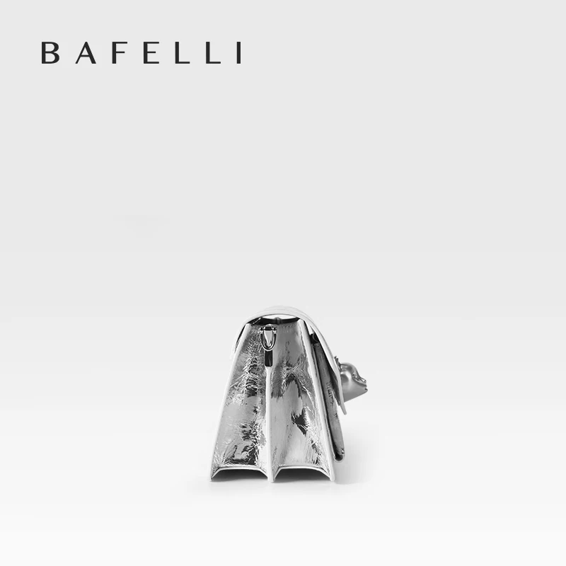 BAFELLI 2025 DAMES TAS MODE TREND LUXE MERK LEDEREN FLAP CROSSBODY PURSE KAT NIEUWE STIJL ORIGINELE DESIGNER HANDTASSEN