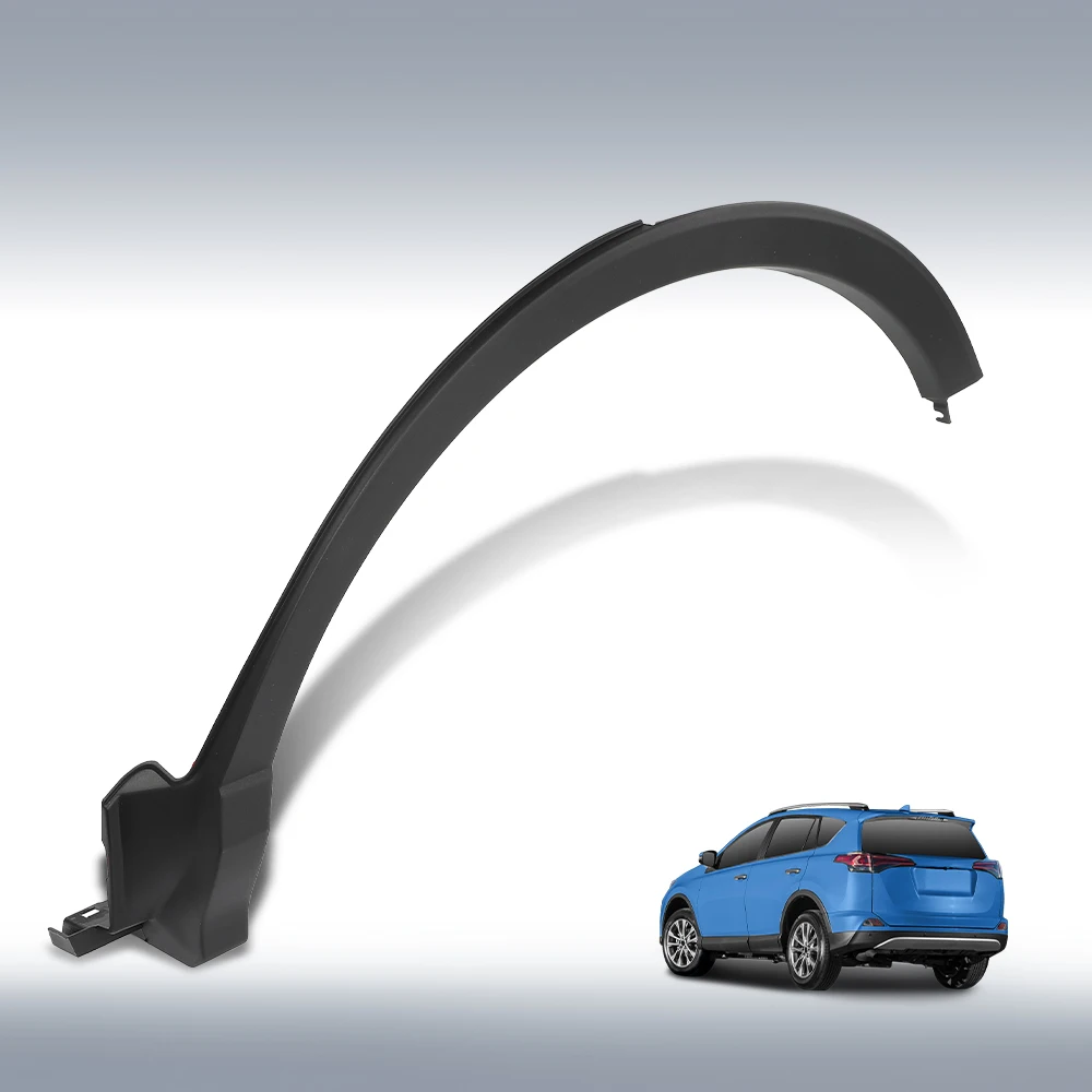 

Rear Wheel Arch Trim Molding Driver Left Side Fit for 2016 2017 2018 Toyota Rav4 756060R060 To1790107 Pp Durable Sturdy Strong