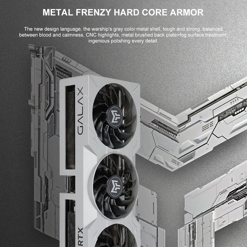 Placa gráfica usada rtx 4070ti metal master oc 12gb gddr6x 192bit rtx 4070ti 12vhpwr jogos gpu placas de vídeo placa de vídeo