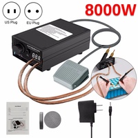 8000W Mini Spot Welder Kit DIY Automat 18650 Battery Pack Welding Portable Spot Welding Machine Pen For 0.15MM Nickel Strip