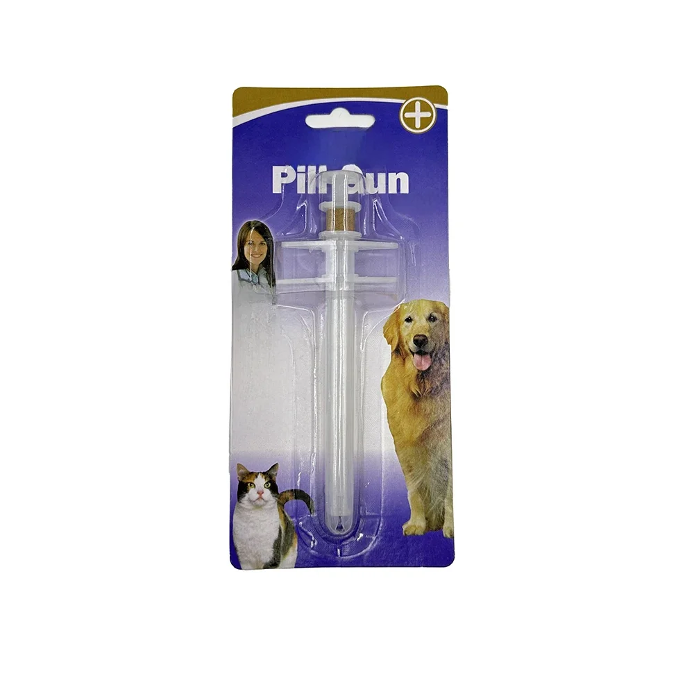Seringue pour animaux de compagnie chat chien médecine mangeoire comprimé pilule pistolet pilule distributeur de poussée eau lait seringue chien chaton chiot mangeoire Kit
