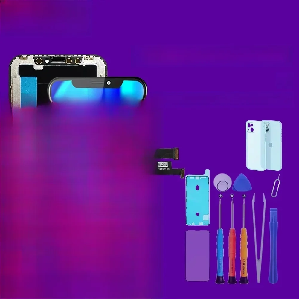 PINZHENG Wysokiej jakości wyświetlacz INCELL LCD OLED OEM AMOLED do iPhone XS MAX X XR 11 12 13 MINI PRO PROMAX Wymiana ekranu — zdjęcie 2