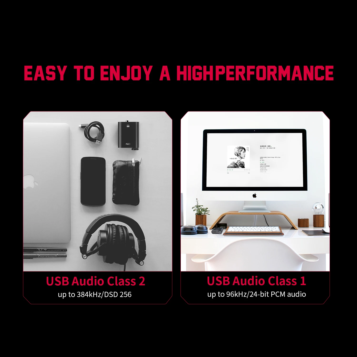 FiiO NUEVO amplificador de auriculares K3 DSD USB DAC para PC, soporte DSD256 COAXIAL/OPTICO/2.5 BALANCE