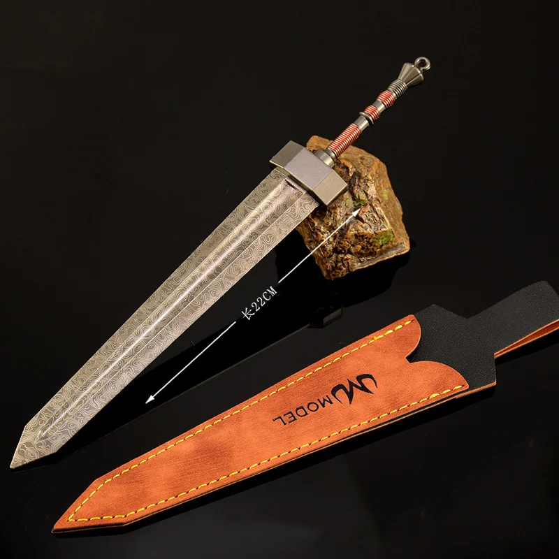 Set di armi Eldenn Spada Katana Melee Armament Greatsword Dark Moon Malikeths Lama Modello in metallo Accessori Portachiavi Giocattoli Regalo