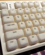 Jelly Pudding-Juego de teclas de cereza de silicona suave, ABS, 113 teclas, mate, transparente, Simple para teclados mecánicos 60/84/98/108 - AliExpress 