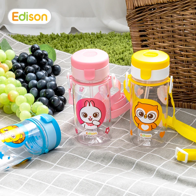 Edison Friends anti-shedding Trian straw Cup