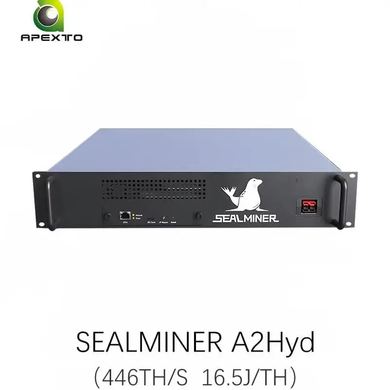 Bitdeer-bitcoin miner a2hyd 446th/s 16.5j/th ، مخزون جديد #1