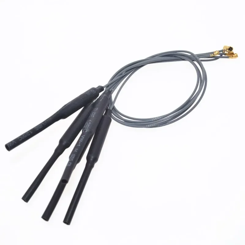Antena WIFI 2,4 GHz Złącze 3dbi Ufl IPX Mosiężna antena wewnętrzna Długość 29 cm Kabel 1,13 HLK-RM04 ESP-07 — zdjęcie 2