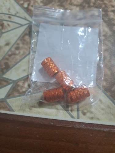 Knurling Style Car Tire Valve Stems Cap  4Pcs
