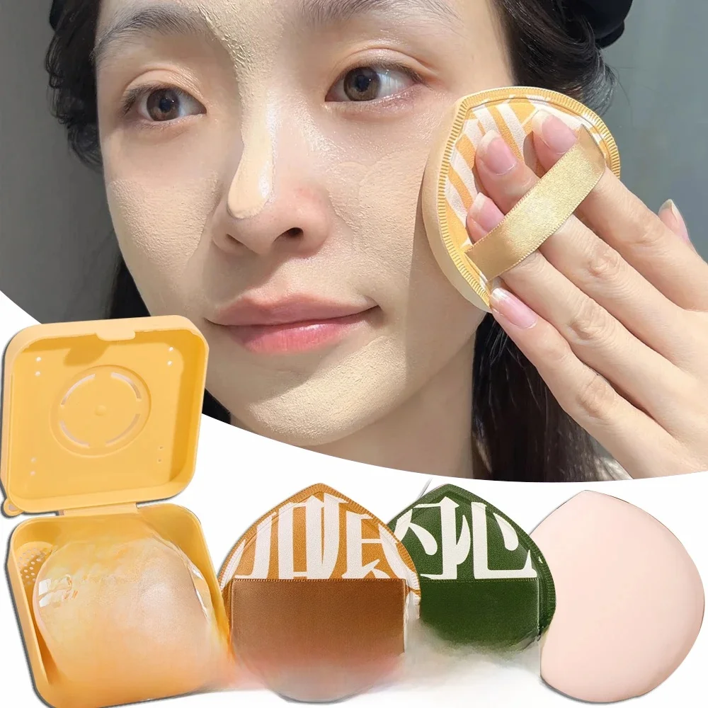 Éponge de maquillage super douce pour fond de teint liquide, velours, barbe à papa, poudre, outils cosmétiques, support, utilisation sèche