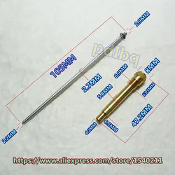 for Yamaha 1998~2000 year WR400F Off-road motorcycle carburetor needle (JN) and Needle jet (NJ) （needles and atomizing tubes）