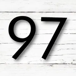 6 inch 8 inch 10 inch 12 inch Modern House Numbers Modern House Numbers and Letters Address Numbers Acrylic House Sign