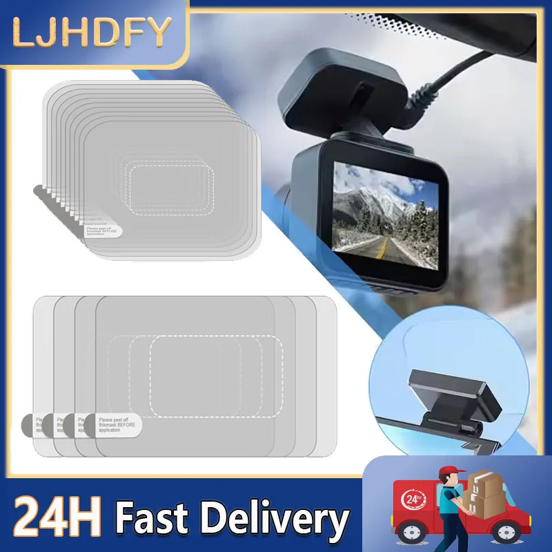 

Наклейка на лобовое стекло для видеорегистратора, 6/10 шт., электростатическая пленка для видеорегистратора, прозрачная пленка для лобового стекла, наклейка на экран