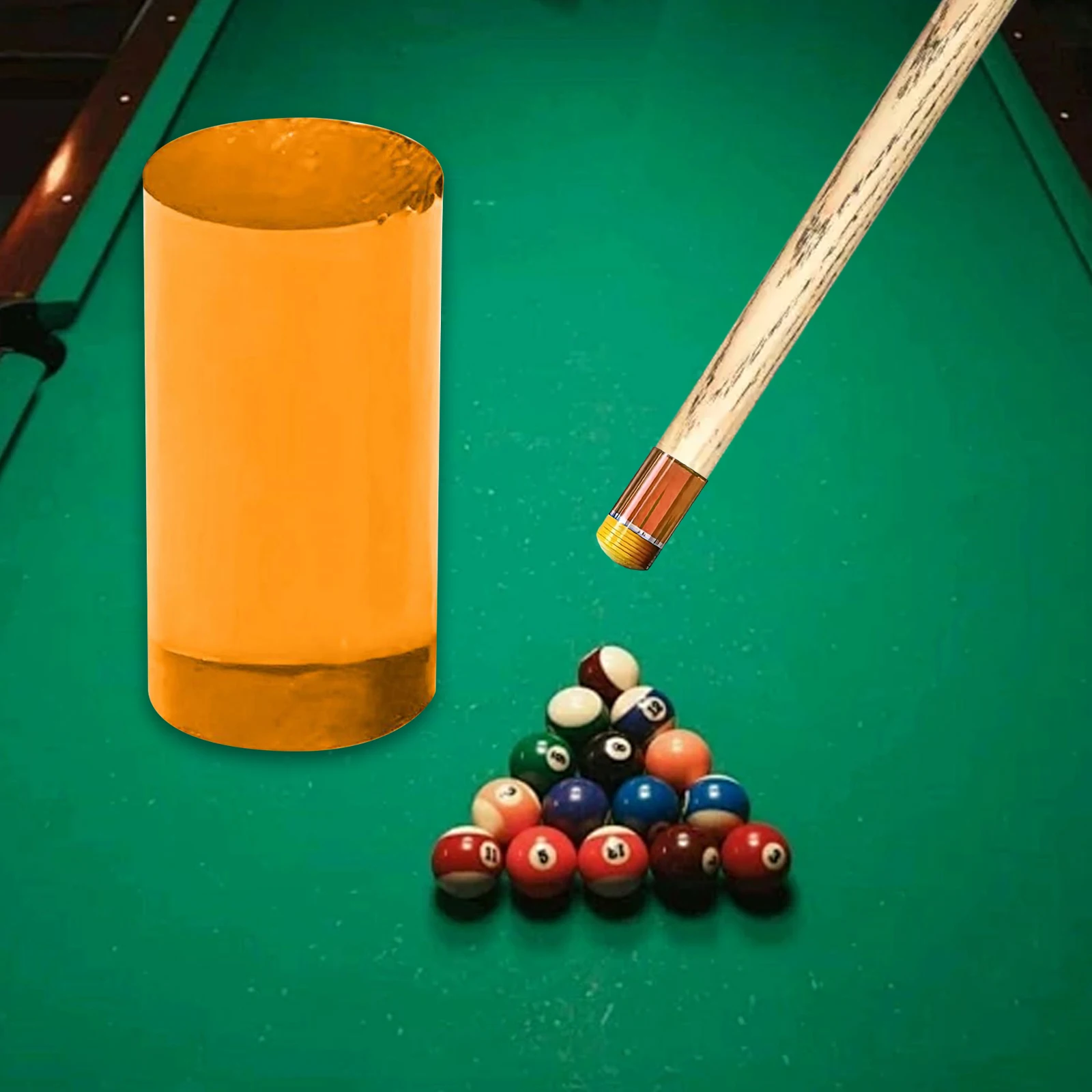 Professional Billiard Cue Stick Ferrule Replaces Pool Cue Ferrule High Performance DIY Lightweight Billiard Cue Stick Ferrule