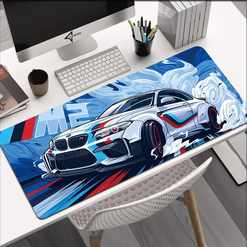 Rally Sports Racing Car Speed Drift GTR Race Car Vehicle XXL Mouse Pad grande Computer Laptop tastiera antiscivolo tappetino da scrivania tappetino per Mouse