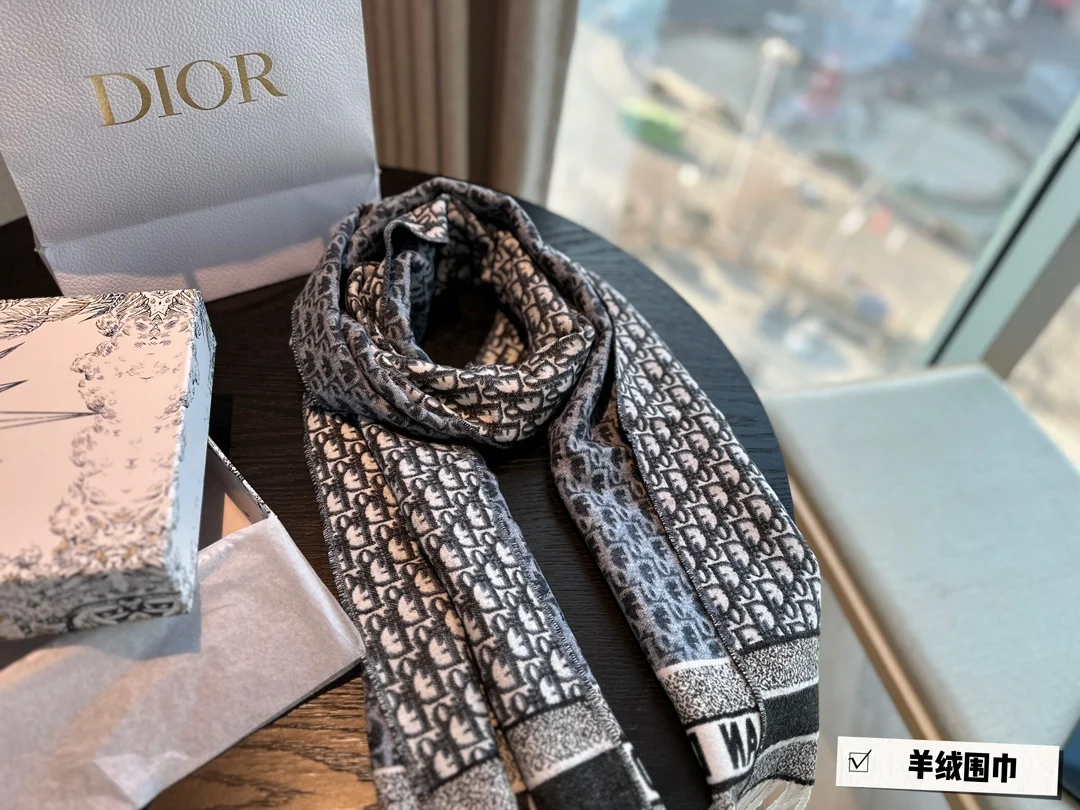In style of Dior new cashmere scarf 200cm*40cm - AliExpress 200000297