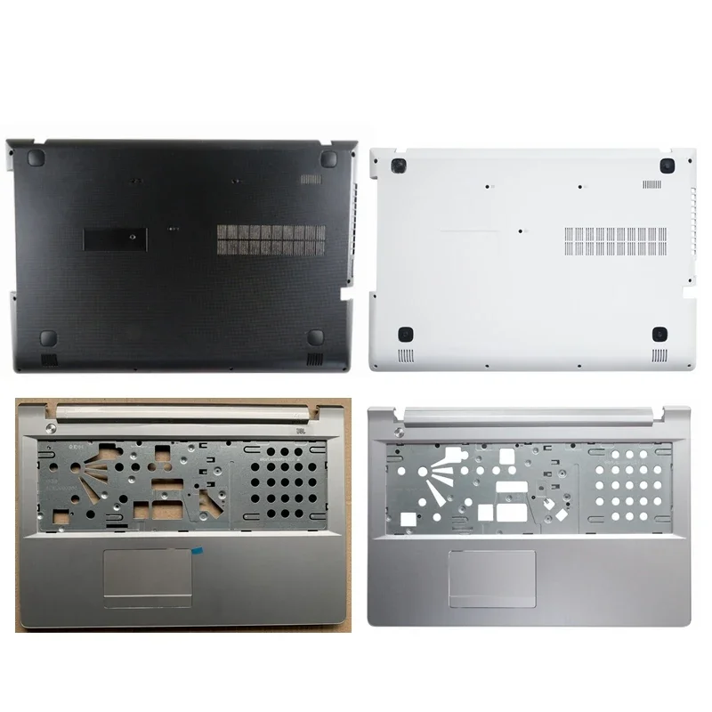 Nowa obudowa na laptopa do IdeaPad 500-15ISK Y50C Z51-70 V4000 Z51 500-15ACZ, górna obudowa z podpórką pod nadgarstki / dolna obudowa. — zdjęcie 2