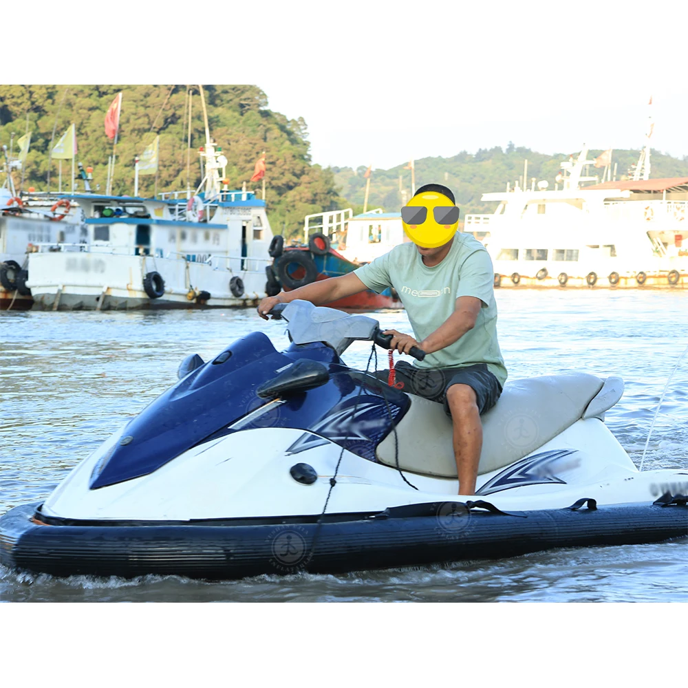 US  Stock Pop Sale Inflatable Jet Ski U-shaped Rib Jet Skis Inflatable Motorboat Rib Pontoon Jet Ski Water Safety For Jet Ski