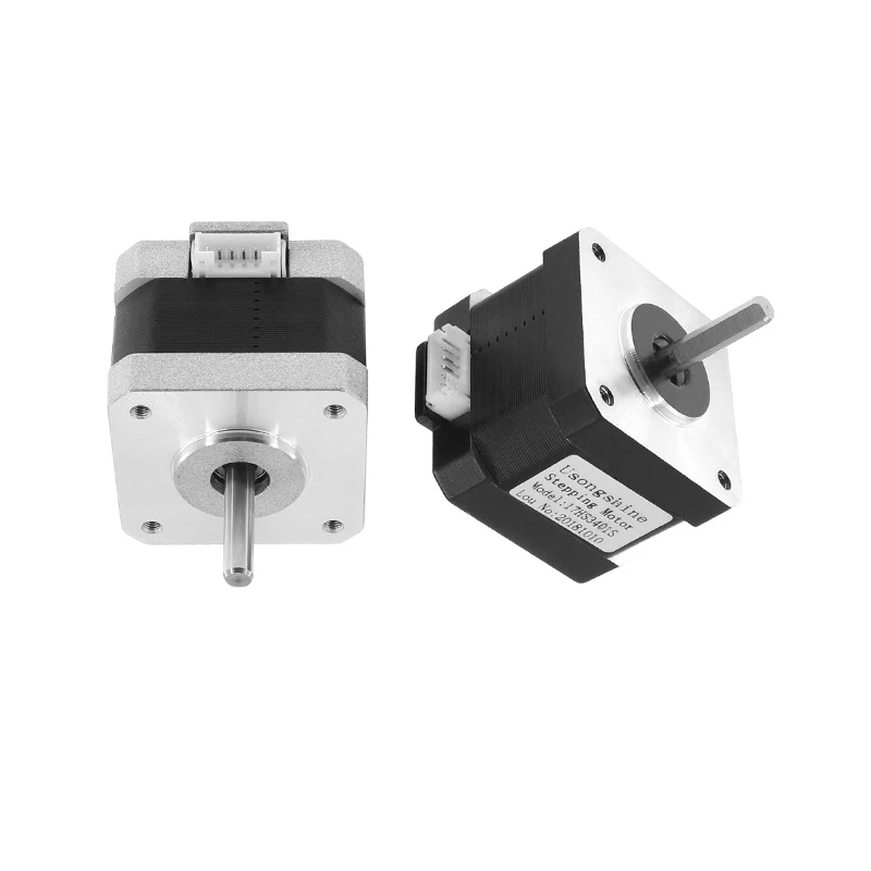 Ekstrüder 4-lead Nema için Nema17 17 17 hs3401 34mm 42 step Motor 1.0A 12V/24V 34N.cm 3D yazıcı motoru