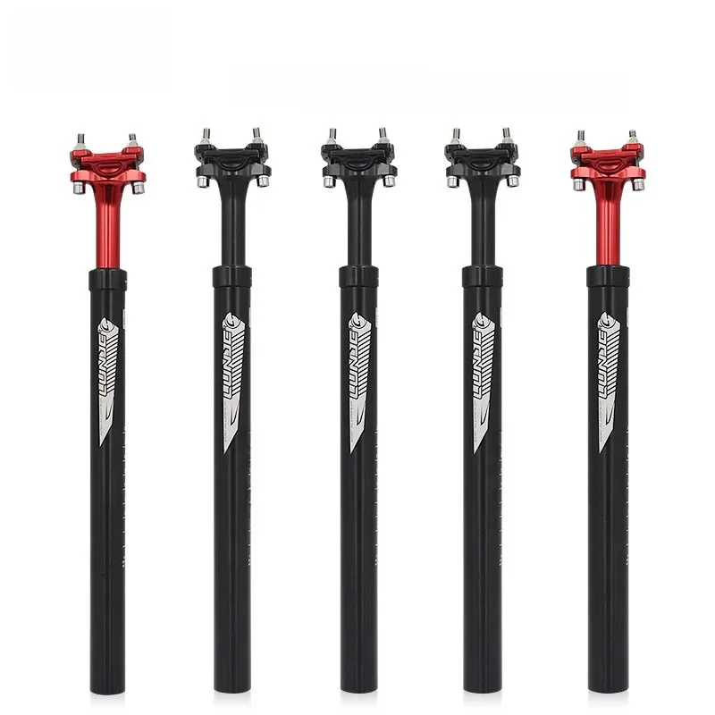 AliExpress LUNJE Suspension Bike Seatpost Shock Absorber Aluminum Alloy MTB Bike Seatpost  31.6 Suspension Seatpost MTB Road Bicycle Seatpost