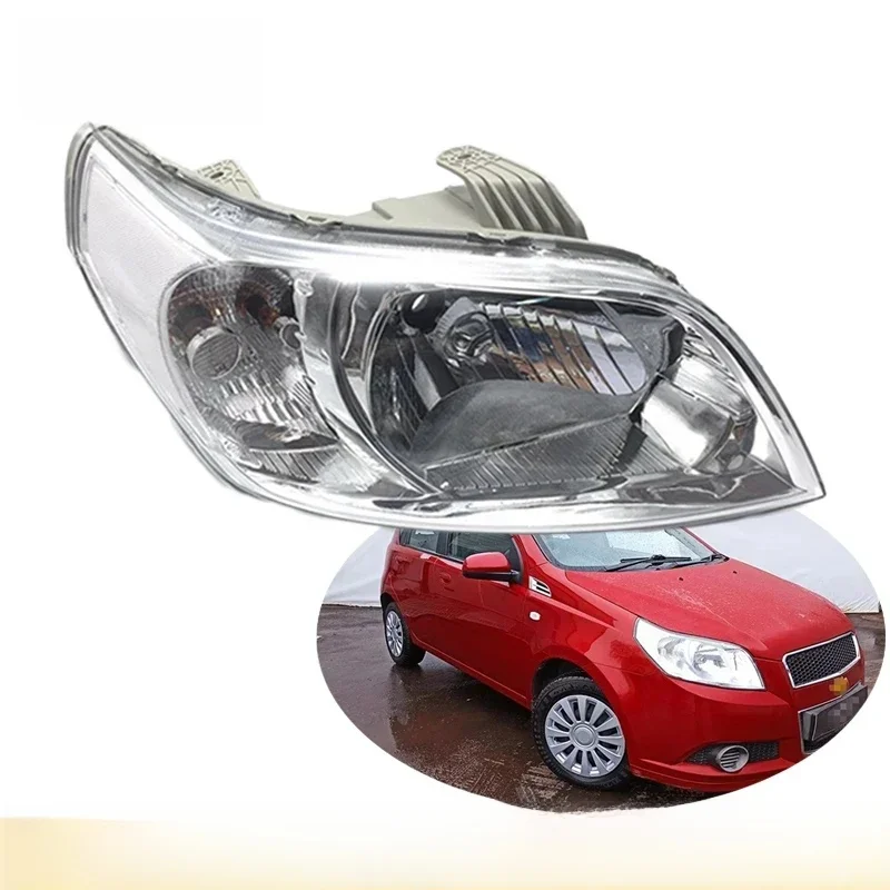 Dla Chevrolet Aveo Restyling Hatchback 2006 - 12 Reflektor przedni Reflektor przedni Reflektor przedni Zespół lampy przedniej — zdjęcie 2