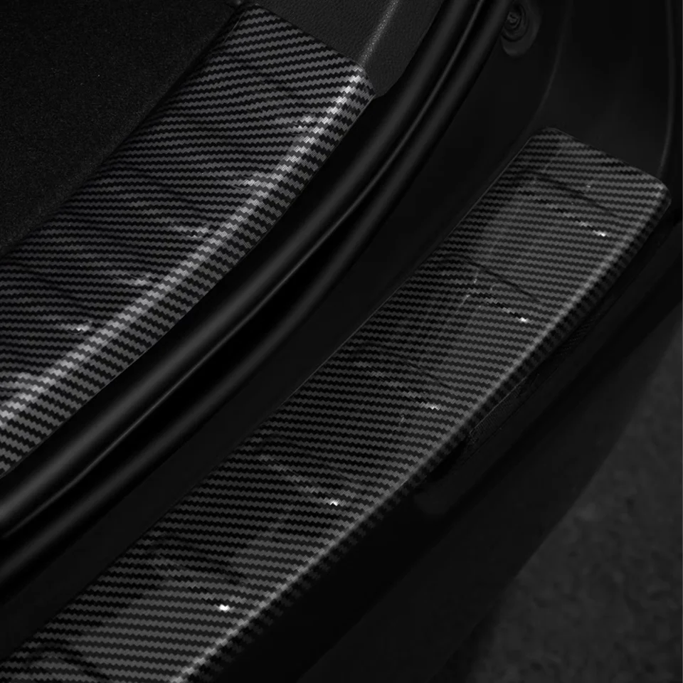 5 Stück Kohlefaser Auto Türeinstiegsschutz Aufkleber für MG S5 EV MG ES5 ES34 2024-2026, Anti-Scratch Abdeckung Lackschutzfolie Auto Zubehör