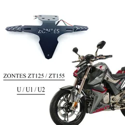 Fit U / U1 Rear Taillight License Plate Holder License Plate Light Turn Signal For ZONTES U-125 U1-125 U-155 U1-155 U-150 U1